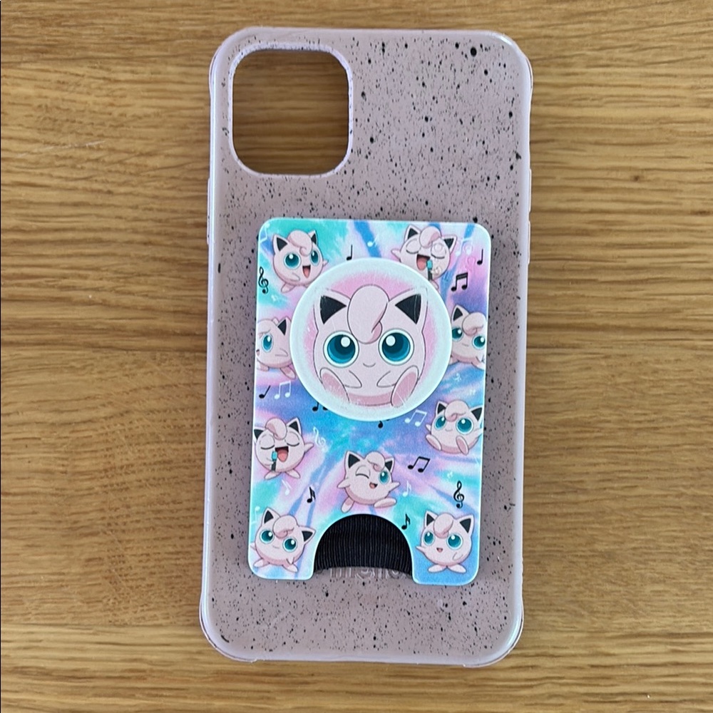 SALE Eco-friendly iPhone 11 Pro Max Cell Phone Case with PopSocket Wallet